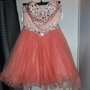 Juniors Short formal prom dress